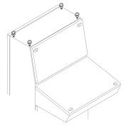 TA9601 Петли для транспортировки шкафа (4шт)