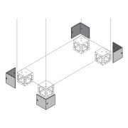 ZN1040 Крышка цоколя с логотипом АББ, 4 шт.