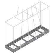 ZU1100 Цоколь транспортировочный H=100