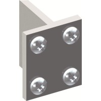 ZX66P4 Соединитель профилей EDF (1уп=4шт)