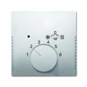 2CKA001710A4050 Плата центральная (накладка) для механизма терморегулятора 1099 UHKEA, серия pure/сталь