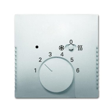 2CKA001710A4050 Плата центральная (накладка) для механизма терморегулятора 1099 UHKEA, серия pure/сталь