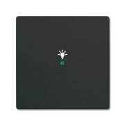 2CKA006220A0619 Клавиша одинарная free@home, освещение, future, цвет чёрный бархат