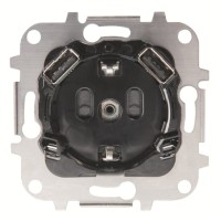 2CLA818830A1001 Механизм розетки SCHUKO с 2-мя USB ЗУ, 5В, 2000 мА, серия SKY