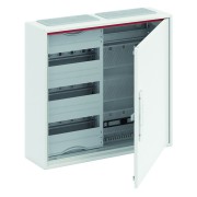 2CPX052205R9999 Шкаф 36М навесной с медиапанелями IP44, 500x550x160 с расстоянием между DIN-рейками 125 мм и самозажимными клеммами N/PE ComfortLine CA23VM