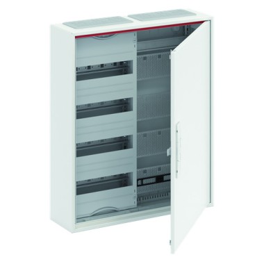 2CPX052206R9999 Шкаф 48М навесной с медиапанелями IP44,  650x550x160 с расстоянием между DIN-рейками 125 мм и самозажимными клеммами N/PE ComfortLine CA24VM