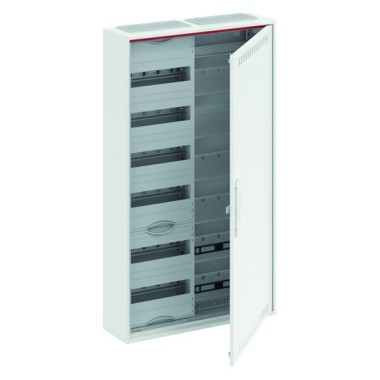 2CPX052213R9999 Шкаф 72М навесной с медиапанелями IP30, 950x550x160 между DIN-рейками 125 мм и самозажимными клеммами N/PE и дверью с вент. отверстиями ComfortLine CA26VML