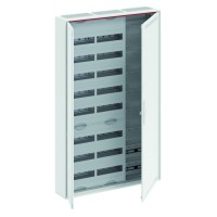 2CPX052219R9999 Шкаф 192М навесной с медиапанелями IP30, 1250x800x160 между DIN-рейками 125 мм и самозажимными клеммами N/PE и дверью с вент. отверстиями ComfortLine CA38VML