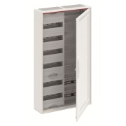 2CPX052222R9999 Шкаф 72М навесной с медиапанелями IP30, 950x550x160 между DIN-рейками 125 мм и самозажимными клеммами N/PE и Wi-Fi дверью с вент. отверстиями ComfortLine CA26VMW