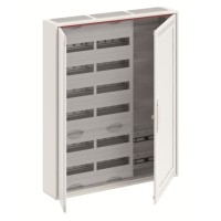 2CPX052226R9999 Шкаф 144М навесной с медиапанелями IP30, 950x800x160 между DIN-рейками 125 мм и самозажимными клеммами N/PE и Wi-Fi дверью с вент. отверстиями ComfortLine CA36VMW