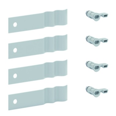 2CPX052465R9999 Монтажные кронштейны CZ8P4 для скрытого монтажа, подходит для шкафов ComfortLine A и B (4 шт)