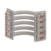 2CPX052468R9999 Разъем шинопровода угловой CZC8 для соединения медных шин 12х5 мм (250А) между двумя шкафами, с изолирующей рамой для шкафов ComfortLine A.