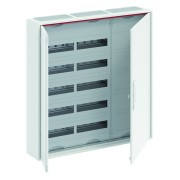 2CPX052541R9999 Шкаф 120 М навесной IP44, 800x800x160  с  расстоянием между DIN-рейками 125 мм винтовыми клеммами N/PE и монтажной платой ComfortLine CA35PZRU