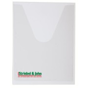 2CPX062375R9999 Карман для документов А4, самоклеящийся, с прозрачной обложкой и усиленной задней поверхностью ZA61P10 (10 шт)