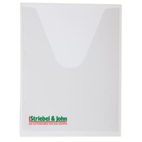 2CPX062375R9999 Карман для документов А4, самоклеящийся, с прозрачной обложкой и усиленной задней поверхностью ZA61P10 (10 шт)