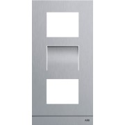 2TMA130160X0004 Станция вызова, видео, 1/3, без клавишного модуля, сталь