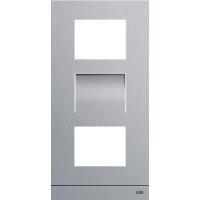 2TMA130160X0004 Станция вызова, видео, 1/3, без клавишного модуля, сталь