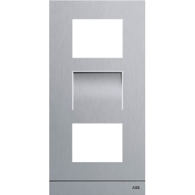 2TMA130160X0004 Станция вызова, видео, 1/3, без клавишного модуля, сталь