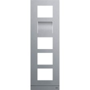 2TMA130160X0006 Станция вызова, видео, 1/5, без клавишного модуля, сталь