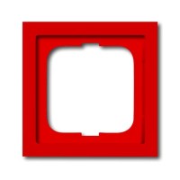 2CKA001754A4713 Рамка 1-постовая, серия Future linear, цвет красный