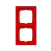 2CKA001754A4714 Рамка 2-постовая, серия Future linear, цвет красный