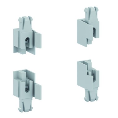 2CPX052552R9999 Держатель EDF профиля CZ11 в шкафах ComfortLine B (4 шт в комплекте)