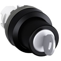 1SFA611282R1004 Переключатель M2SSK3-104 с ключом 2-х позиционный с возвратом в среднее положение (только корпус) 45# (ключ уникальный)