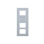2TMA200160A0005 Рамка для станции видеовызова, 1/4, без клавишных модулей, алюминий