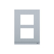 2TMA200160A0011 Рамка станции вызова, размер 1/2, серебристый