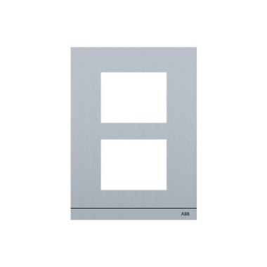 2TMA200160A0011 Рамка станции вызова, размер 1/2, серебристый