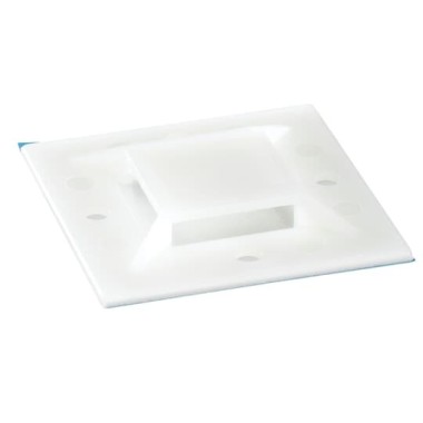 7TAG009840R0016 Основание монт. самоклеящеяся/винт, ПА 66, натуральный, 50.8х50.8мм, 19.1мм, TC368A