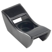 7TAG009870R0004 Основание монтажное, винт, ПА 66, черный УФ, 19.1х15.9мм, 12.7 мм, TC5355