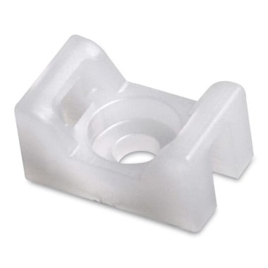 7TAG009990R0019 Основание монт. седловидное, винт, ПА 66, натуральный, 9.8х15.2мм, 4.8мм, SMNY-001-9-D