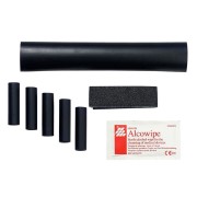 7TCA017990R0024 Трубка термоусаж.VMS1,полиолеф.,черный,D12.0мм, 3:1, набор/200мм