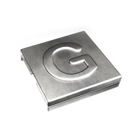 7TCG009470R0083 Маркировка для стяжки каб. Ty-Met, б/покрытия, нерж.сталь, металлик, 'G', YID-CHAR-G