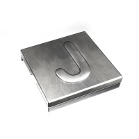 7TCG009470R0086 Маркировка для стяжки каб. Ty-Met, б/покрытия, нерж.сталь, металлик, 'J', YID-CHAR-J