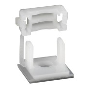 7TCG009890R0001 Зажим кабельный самоклеящеяся/винт, ПА 66, натуральный, 25х25мм, 6мм, TC5349A-TB