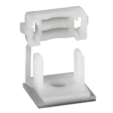 7TCG009900R0002 Зажим кабельный самоклеящеяся/винт, ПА 66, натуральный, 25х25мм, 15мм, TC350