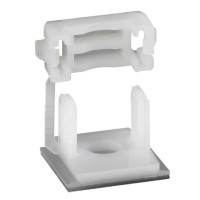 7TCG009500R0042 Зажим кабельный самоклеящеяся/винт, ПА 66, натуральный, 25х25мм, 15мм, TC5350