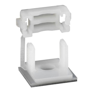 7TCG009500R0042 Зажим кабельный самоклеящеяся/винт, ПА 66, натуральный, 25х25мм, 15мм, TC5350