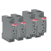 1SVR508150R0000 Реле времени CT-EBC.12 компактное (мигание при включ./отключ.) 24-240В AC, 24-48В DC (7 диапазонов времени 0,05с...100ч) 1ПК