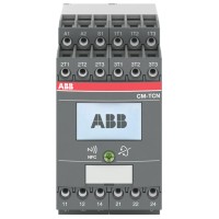 1SVR760740R0110 Реле контроля температуры CM-TCN.011P, Uпит= 24-240В AC/DC, -200..+850°C, пружинные клеммы (LCD дисплей + протокол связи NFC)